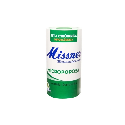 Esparadrapo microporoso missner, 10cmx4.5m