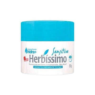 Desodorante herbissimo creme, 55gr sensitive