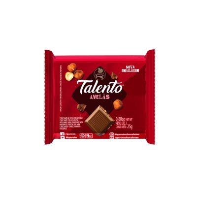 Chocolate talento, 25gr avela