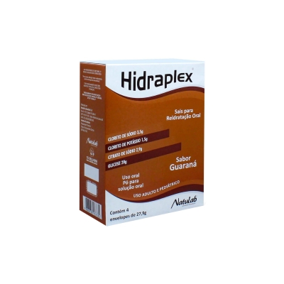 Hidraplex, 4 envelopes po guarana