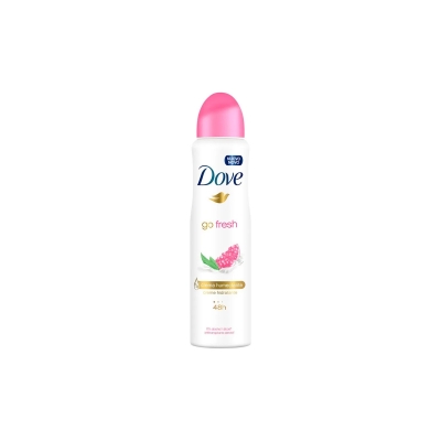 Desodorante aerosol dove, 150ml go fresh roma e verbena