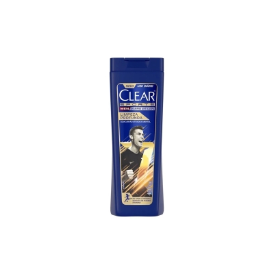 Shampoo clear men, 400ml limpeza profunda