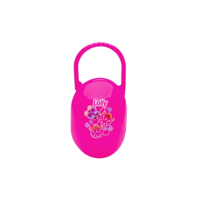 Porta chupeta zoo lolly, rosa 7351-01