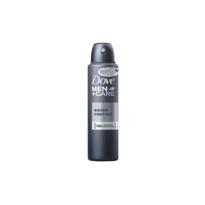 Desodorante dove aerosol, 150ml men silver control