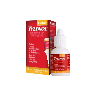 Tylenol, 200mg 15ml gotas infantil